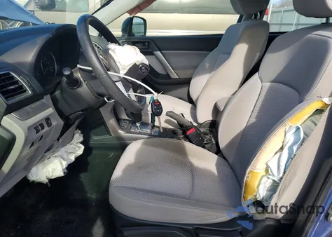 2017 Subaru Forester 2.5I z USA, uszkodzony, nr VIN JF2SJABC6HH521015